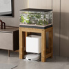 Party B and Party A fish tank rack base cabinet table floor-standing living room fish tank bracket sweeping robot storage rack small fish tank rice set fish tank rack 1 layer 45*25*50-three sides reinforced carbon grill