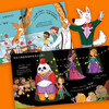 Click-to-read version of Wonderland of Animals Vol. 2, all 10 volumes. Fun science picture book for children aged 3-6 years old. Hilarious animal cognitive enlightenment picture book. Panda, Giraffe, Polar Bear, Kindergarten, Imagination Bedtime Story Picture Book. Supports Little Monkey Pipi Point Reading Pen.