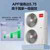 Leader produced by Haier Smart Home, 20% national subsidy, central air-conditioning duct machine, one to four, multi-connected, home living room, first-class energy efficiency, energy saving, whole house air conditioner unit 7 HP, first-class energy efficiency, one to six, four rooms and two living rooms, 140, double fans