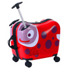 OOPS Swiss brand cycling trolley case, children's suitcase, children can ride on the bicycle suitcase, universal wheel suitcase, can board the plane