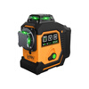Laser Laser's new 12-line LS6667 laser level high-brightness 200 mW high-precision strong light infrared level new strong green light 80 mW 6667 dual battery + base
