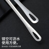 Baijie 304 stainless steel clip food clip steak clip barbecue clip kitchen clip barbecue clip long single pack