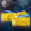 China Aerospace Commemorative Gold Coupon Gold Banknote Gold Banknote Pure Gold 999 Authorized by China Aerospace Museum