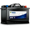 VARTA car battery EFB H6 start-stop battery 70AH is suitable for Golf Sylphy and other models Audi A3 / BYD f3 / Focus