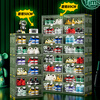 JEKO&JEKO installation-free foldable shoe box shelf shoe cabinet door storage dustproof and moisture-proof simple storage shoe cabinet 1 column 6 layers
