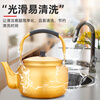 Copper kettle pure copper kettle yellow aluminum kettle aluminum kettle Korean rice wine kettle household mini tea kettle compact 1L yellow aluminum kettle 8L