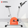 CRYSTAL dynamic bicycle home ribbon bicycle exercise bike indoor exercise bicycle bicycle men's and women's sports fitness equipment 360 rotating handle/thick steel tube/electronic screen