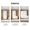 Quanyou Home Children's Wardrobe Simple Partitioned Storage Cabinet LED Smart Light Bedroom Storage Cabinet High-Looking Wardrobe