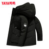 Duck duck Wang Yibo same style down jacket for men and women 2025 new winter thickened hooded work jacket trendy top