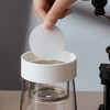 Bincoo coffee filter paper hanging ear filter paper household hand-brewed coffee filter bag enlarged and thickened round moka pot filter paper a box of 100 sheets