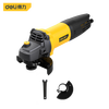 Deli angle grinder cutting machine multi-functional grinding and polishing machine hand grinding wheel industrial high-power professional electric polishing machine 760W angle grinder rear switch