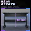 Jinxi Lift Computer Desk Desktop Gaming Table Home Desk and Chair Set Combination Office Desk Standing Game Workbench Carbon Fiber Texture Lift Gaming Table 120CM