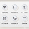 Midea 140/180 liter vertical freezer air-cooled frost-free first-level energy-saving household commercial vertical freezer refrigerated and refrigerated dual-purpose single-temperature small refrigerated freezer 180 liter air-cooled frost-free electronic temperature control 180L