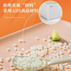 Deli Home Stationery Storage Box Small Object Desktop Storage Pen Holder Cosmetics Desktop Storage Box Light White 8907