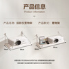 Kosolai projector bracket wall-mounted tray-type storage rack 35*30 wall-free punch bracket router placement rack wall-mounted TV set-top box XGIMI Xiaomi nuts and other universal