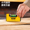 Deli (deli) level high-precision flat level ruler by ruler fan small aluminum alloy solid anti-fall balancer tool strong magnetic household mini level DL290100