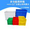 Hanhai Rongke thickened plastic box plastic storage box logistics turnover box parts box material box hardware tool box storage and organization box No. 23 box 850*620*450MM blue box without lid