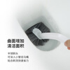 LYNN toilet brush antibacterial toilet brush wall-mounted toilet brush round head no dead ends smart toilet cleaning artifact 1 piece