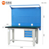Corini heavy-duty fitter workbench 1.8 meters workshop maintenance table with drawer cabinet combination workbench wear-resistant work table light hanging three drawers + 92 models 1BFD0 can be customized