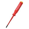 PB SWISSTOOLS imported cross-shaped insulated screwdriver with high voltage resistance 1000V electrician professional thin rod screwdriver set cross PH1*80mm