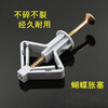 Fubang aircraft expansion tube gypsum board expansion tube plastic expansion plug butterfly type hollow brick expansion screw self-tapping expansion plug rubber plug aircraft expansion + hook 10 sets with drill bit
