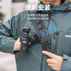 SUREWO body accessories are suitable for DJI DJI Pocket3 backpack clip, selfie stick head with tempered film storage bag, halter neck, metal bicycle magnetic stand, extension rod extension accessories, butterfly backpack clip + F1 (Pocket3 frame)