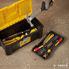 STANLEY multifunctional tool box plastic hardware tool storage box 16-inch tool box STST75785-1-23