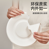 Temeiju disposable plates food-grade dinner plates cake plates party barbecue thickened biodegradable sugar cane pulp paper plates plate diameter 15.5CM*50 pieces