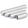Bingneng 304 stainless steel one-end tooth round head guide post cylindrical pin internal thread hole pin positioning pin hollow inner tooth pin 4*20*M3 5 pieces