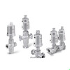 ESG pneumatic three-way selection valve DN15 DN20 25 double-acting normally closed steam liquid valve pneumatic angle seat valve welding DN25-double-acting normally closed 50 actuator