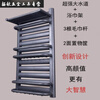 An Junsheng new bathroom radiator toilet radiator bathroom wall-mounted household copper-aluminum composite basket steel gun gray super high 600400 center distance