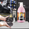 Black Hand Master Industrial Heavy Oil Hand Sanitizer Concentrated Granules Hand Washing Sand Scrub Car Machine Repair Neutral 2000ml*5 Bottles HSSF-08