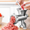 Fully suitable manual meat grinder, multi-functional household sausage enema machine, hand-cranked small vegetable mincer, stainless steel blade grinder