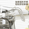 CM live rice washing kitchen sink drain basket multi-functional rice washing sieve with handle household fruit washing basin transparent white