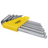 Stanley (STANLEY) 7-piece set of metric short handle ball head hexagonal wrench 1.5-6mm combination hexagonal screwdriver STMT94551