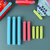 Baijie food sealing clip, food clip, snack sealing clip, kitchen fresh-keeping bag sealer, tea bag clip, 12 pieces