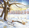 3-6 years old I Love Nature Four Seasons Popular Science Picture Book In winter, it’s snowing heavily