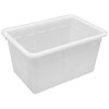 Plastic water tank square bucket thickened water storage large rectangular fish tendon soaked in tiles clothing factory turnover box imported material thickened type 70 (white/red/blue/remarks default white)