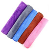 Jinshiluo multi-purpose cleaning rag 35*75 blue 5 pieces glass cleaning hotel sanitary kitchen floor car wash towel KT-196