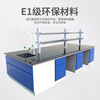 Kaiyuan Laboratory Workbench All Steel Corrosion Resistant Acid and Alkali Resistant High Temperature Operation Table with Water Sink and Reagent Rack Experiment Table All Steel 3000*1500*800mm KY-SYT11