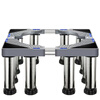 Chuangfangmao Universal Washing Machine Base Stainless Steel Raised Height Bracket Refrigerator Shelf Air Conditioning Base Raised Base Tripod 4 Stainless Steel Legs T24-B26.9cm