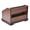 Fat scenery storage box wooden living room coffee table desktop pen holder glasses business card storage box creative office drawer-type storage box imitation mahogany pen holder storage box