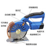 Huili is suitable for servo lithium battery electric round knife cutting electromechanical scissors cloth cutting machine brushless adjustable speed hand push servo 110 type lithium battery cutting knife