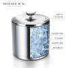 MODERN DELICATE LIFEL MODERN light luxury double-layer ice bucket ice cube storage bucket stainless steel commercial creative champagne bucket red wine chilled double-layer ice bucket (without clip)