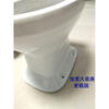 Dry toilet ceramic toilet for the elderly and pregnant women, rural toilet, pit toilet, straight-through flush-free toilet, new enlarged base, large square mouth + upgraded thickening 4cm 220mm