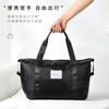 Easy Travel Travel Bag Luggage Bag Large Capacity Men's and Women's Handbags for Business Travel Fitness Bags Expandable Black