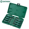 SATA 09305 8-piece set A series flower-shaped screwdriver set flower-shaped electrician tool screwdriver