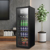 Royalstar Refrigerator Fresh Cabinet Constant Temperature Household Small Ice Bar Commercial Single Door Freezer Wine Cabinet Beverage Cabinet Refrigerator Tea Sample Keeping Office Wine Cabinet Display Cabinet 238 liters air-cooled丨Tempered glass丨Fully refrigerated丨First-class energy efficiency