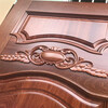 Pupan new Chinese style bedroom door solid wood door pure log new Chinese style room door solid wood Japanese style bedroom door Sapele red