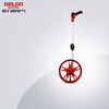 Delixi electrical mechanical distance measuring wheel holding ruler wheel distance meter meter roller household measuring wheel ruler 100CM